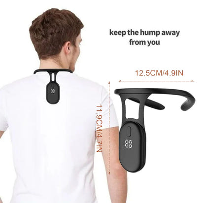 Smart Posture Corrector Miicro Vibration Posture Training Reminder Sensor Back Posture Neck Hump Corrector for Adult and Kids